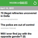 Nigerian Dailies S40 screenshot 1/2