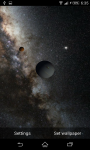 Live Wallpaper Solar System 3D  screenshot 5/6