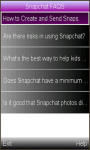 SnapCat FAQS- Parental Info screenshot 1/1