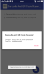 Barcode And QR Code Scanner screenshot 2/4