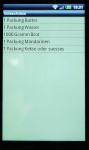 simple shoppinglist in german  screenshot 3/4