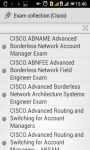 Cisco exam collection screenshot 1/4