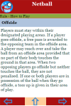Rules to play Netball screenshot 3/3