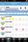 Nice Bear Naughty Bear Reward chart for children screenshot 3/6