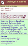 Employee Revenue Calculator screenshot 3/3