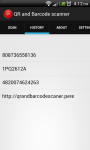 QR and Bar code scanner for Android screenshot 2/6