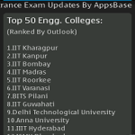 Entrance Exam Updates screenshot 1/2