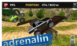 Up Hill Monster Car Racing screenshot 2/4