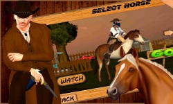 Horse riding simulator 3d 2016 screenshot 2/5
