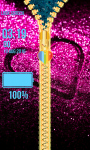 Zipper Lock Screen Glitter screenshot 5/6
