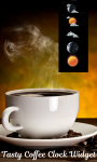 Tasty Coffee Clock Widget screenshot 1/6