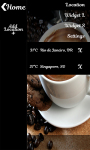 Tasty Coffee Clock Widget screenshot 2/6