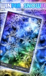 Colorful Winter Snowflakes LWP screenshot 1/5