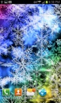 Colorful Winter Snowflakes LWP screenshot 4/5