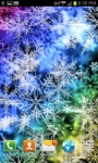 Colorful Winter Snowflakes LWP screenshot 5/5