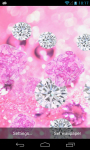 Pink Diamonds Live Wallpaper free screenshot 2/6