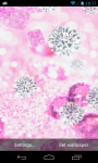 Pink Diamonds Live Wallpaper free screenshot 3/6