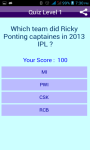 Cricket Quiz on IPL Sports screenshot 3/6