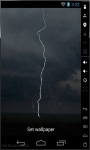 Magic Lightning Storm Live Wallpaper screenshot 1/3