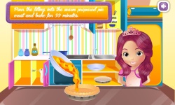 Princess cooking Pumpkin Tart screenshot 3/3