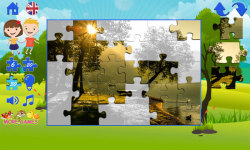 Puzzles for kids: landscape screenshot 5/6