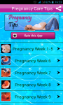 Pregnancy Tips Week by Week screenshot 1/3