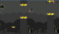 Flappy Batman screenshot 2/2
