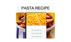 Pasta recipes food screenshot 1/3
