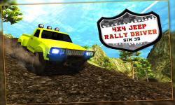 4x4 Jeep Rally Driver Sim 3D screenshot 1/5
