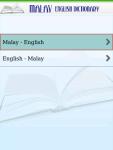 Malay-English Dictionary screenshot 2/6