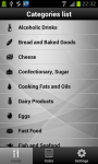 Diet and Calories Tracker screenshot 2/6