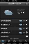 Irish Weather screenshot 1/1