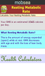 Resting Metabolic Rate screenshot 3/3