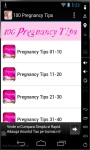 100 Pregnancy Tips 2014 screenshot 1/3