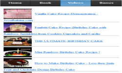 Birthday Cake Recipes App screenshot 3/3