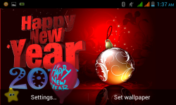 Happy New Year 2015 Live WallPaper screenshot 2/6