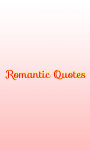 Romantic Quotes N_Saying screenshot 1/3
