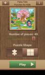 Fairy Tale Puzzles for Kids screenshot 3/6