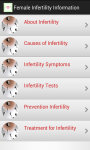 Female Infertility Information screenshot 3/3