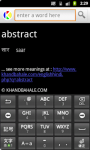 Hindi Talking Dictionary screenshot 1/4