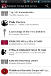 Karaoke Songs And Lyrics screenshot 3/6