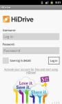 HiDrive screenshot 1/4