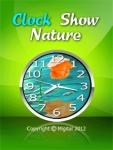 Clock Show Nature 1 Free screenshot 1/6