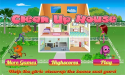 Clean Up House-Girls Game screenshot 1/4
