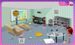 Clean Up House-Girls Game screenshot 2/4