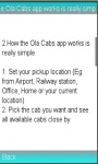 Ola cabs - Booking taxi in india screenshot 1/1