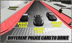 Police Car Racing in City 3D screenshot 1/3