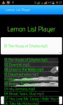 Lemon List Player screenshot 2/6
