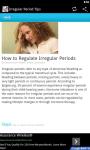 Irregular Periods Treatment screenshot 6/6