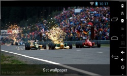 Beautiful Formula 1 Live Wallpaper screenshot 1/3